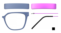 Monture de lunettes Blackfin Femme VITRA BF1141 53 1927 - BF1141 53 1927